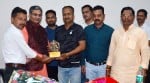 सर्किट हाउस में मेवाड विश्वविद्यालय के कुलाधिपति एवं माहेश्वरी समाज के शिरोमणि अशोक गदिया का सम