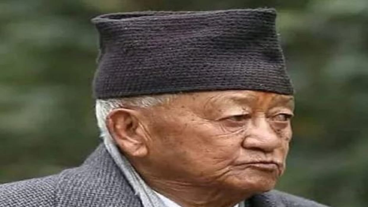 Former chief minister of Sikkim BB Gooroong died