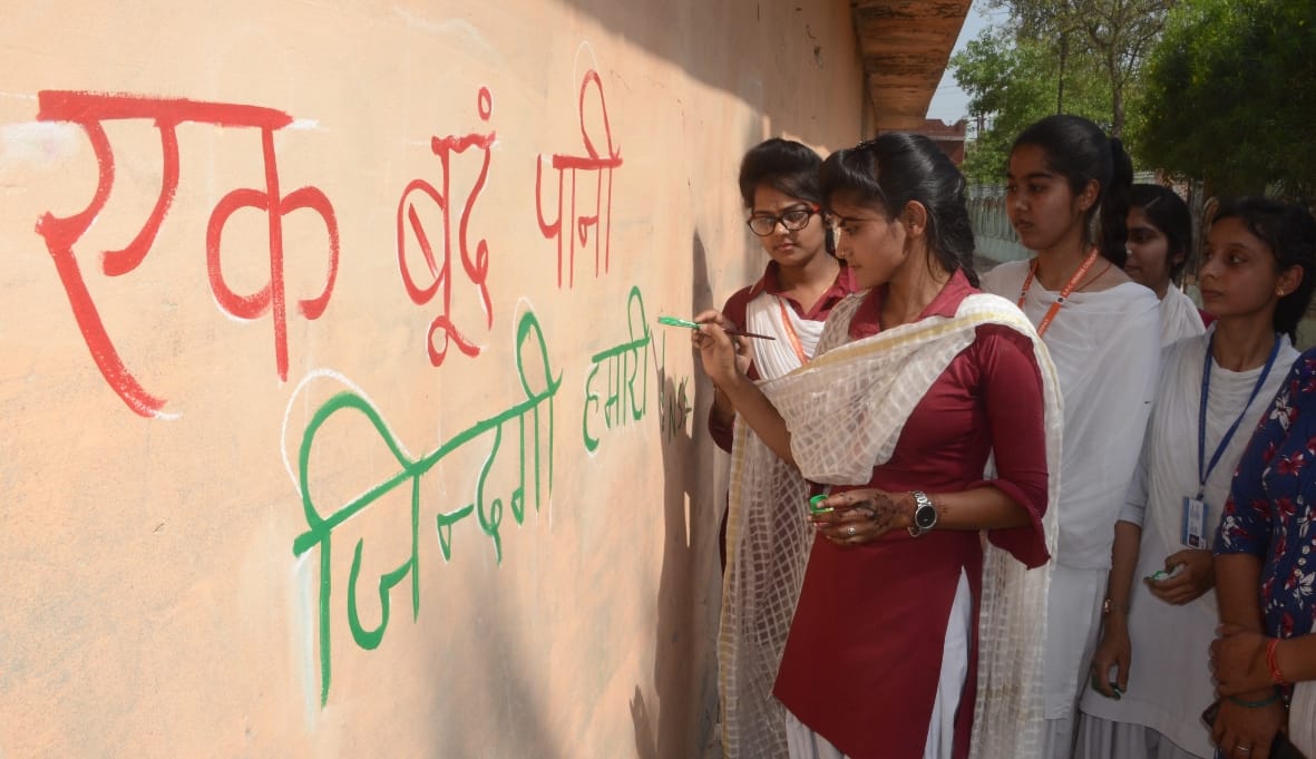 People made aware about water conservation