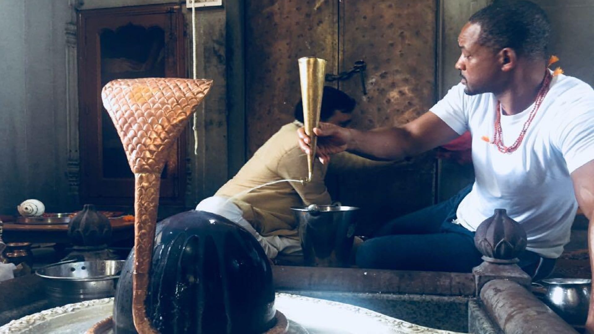 Uttarakhand: Oscar winner Will Smith has an unbreakable relationship with Haridwar in 2018 Rudrabhishek Ganga Aarti was made in the birth chart