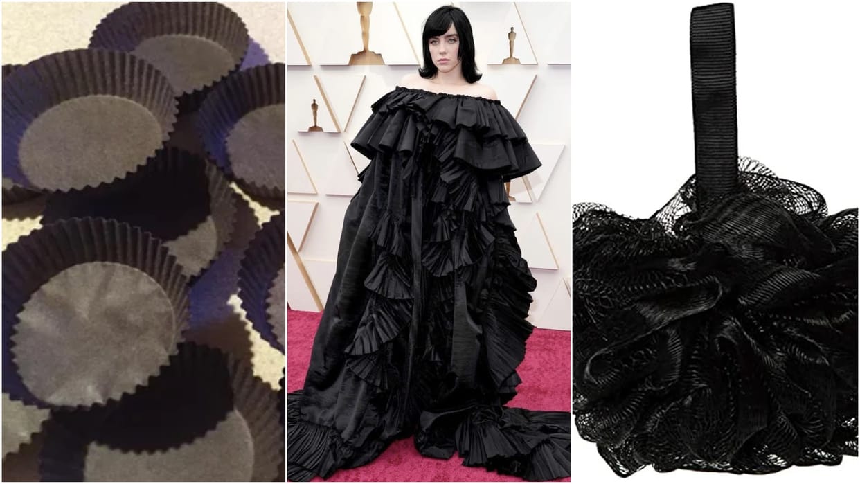 Oscar 2022: Billie Eilish gets trolled for wearing ruffled black gow, people compare her dress to loofah and cupcakes rappers