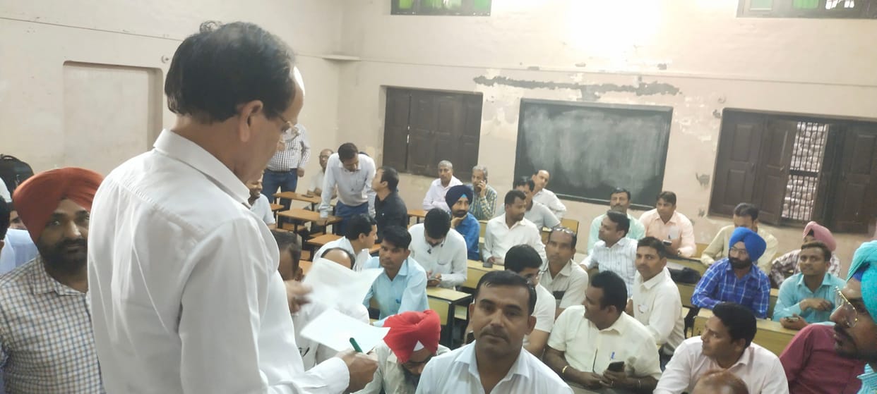 Preparation before board exam: Superintendent leaves to conduct examination, center will handle from today