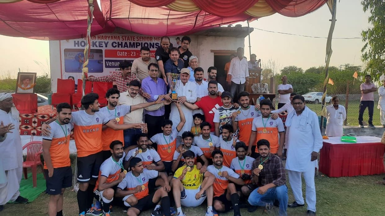 Hisar beat Sonipat 2-0 in men's hockey competition and won the trophy