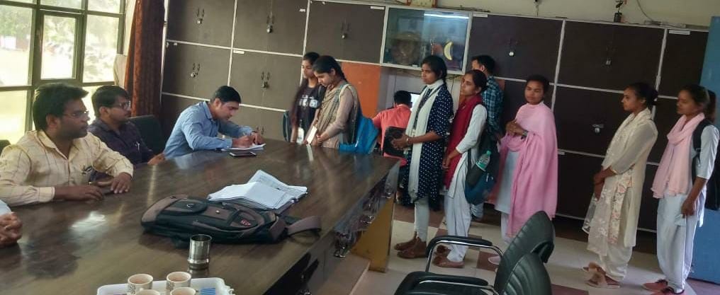 Registration of 33 girl students for women's cricket team