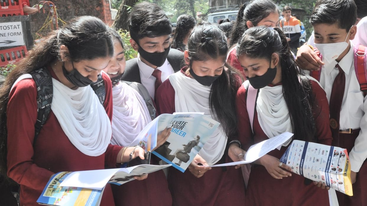 CBSE issued admit card for class X and XII examination