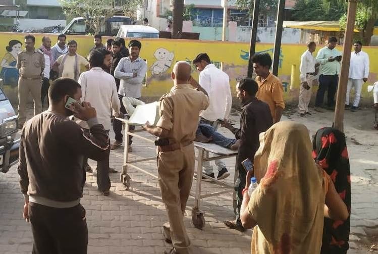 auraiya news,Two killed, two serious in bike collision