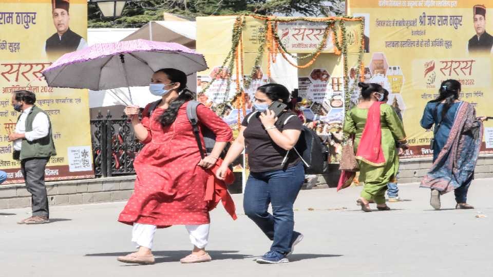himachal weather update: Heat wave increased trouble in plains districts of state, maximum temperature reached 37.8 degrees in Una