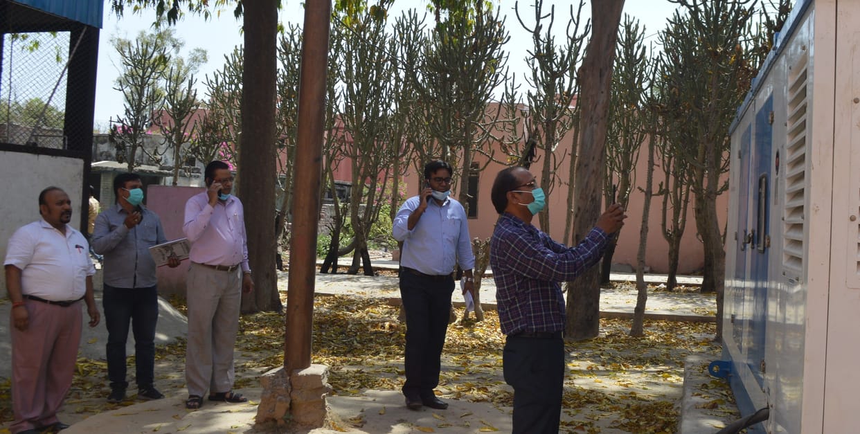 Hathras: The envoy of the government knew the reality of the preparations of Covid L-2 Hospital
