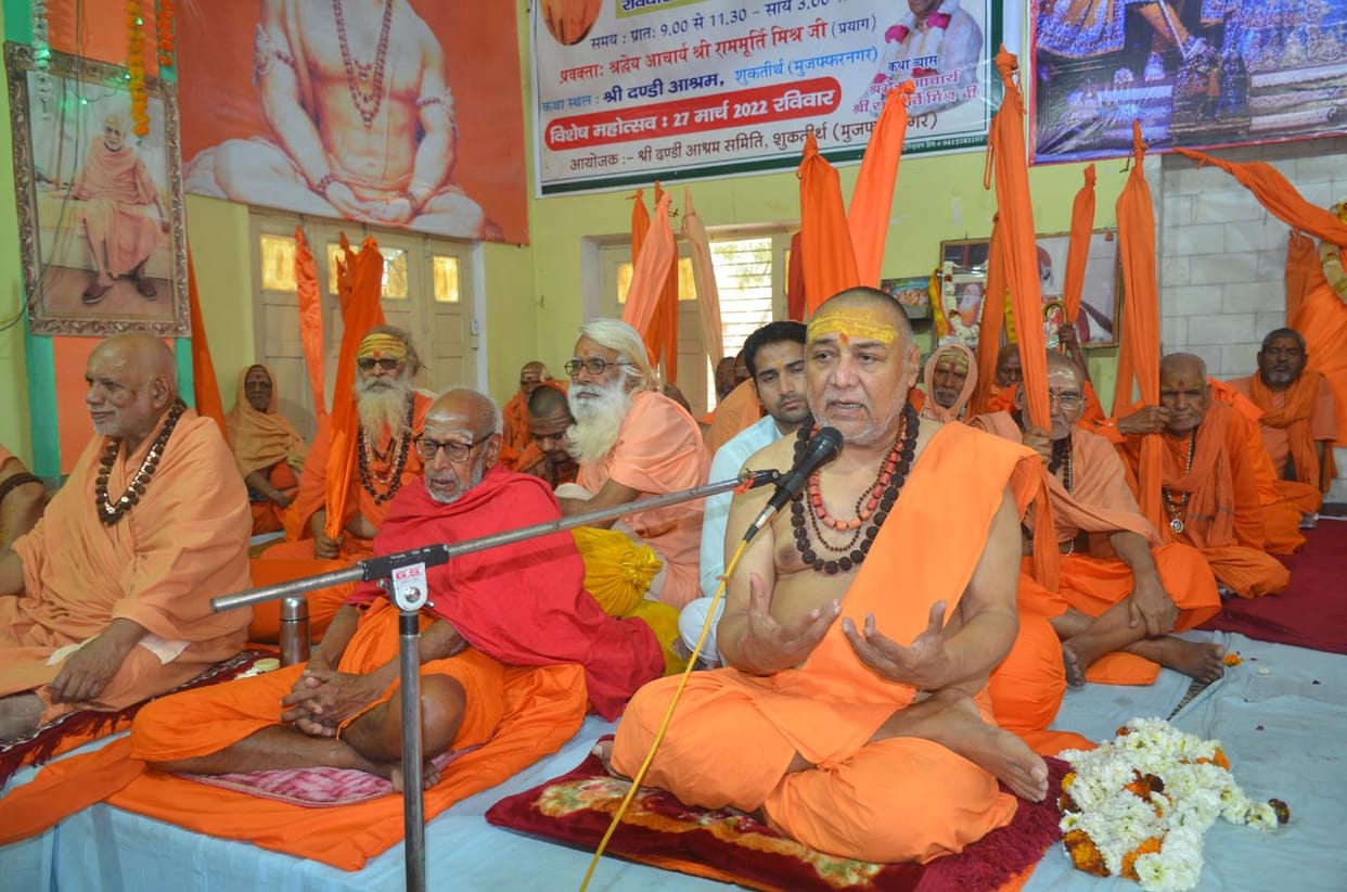 Disciple carry forward the traditions of your guru: Rajarajeshwara Ashram
