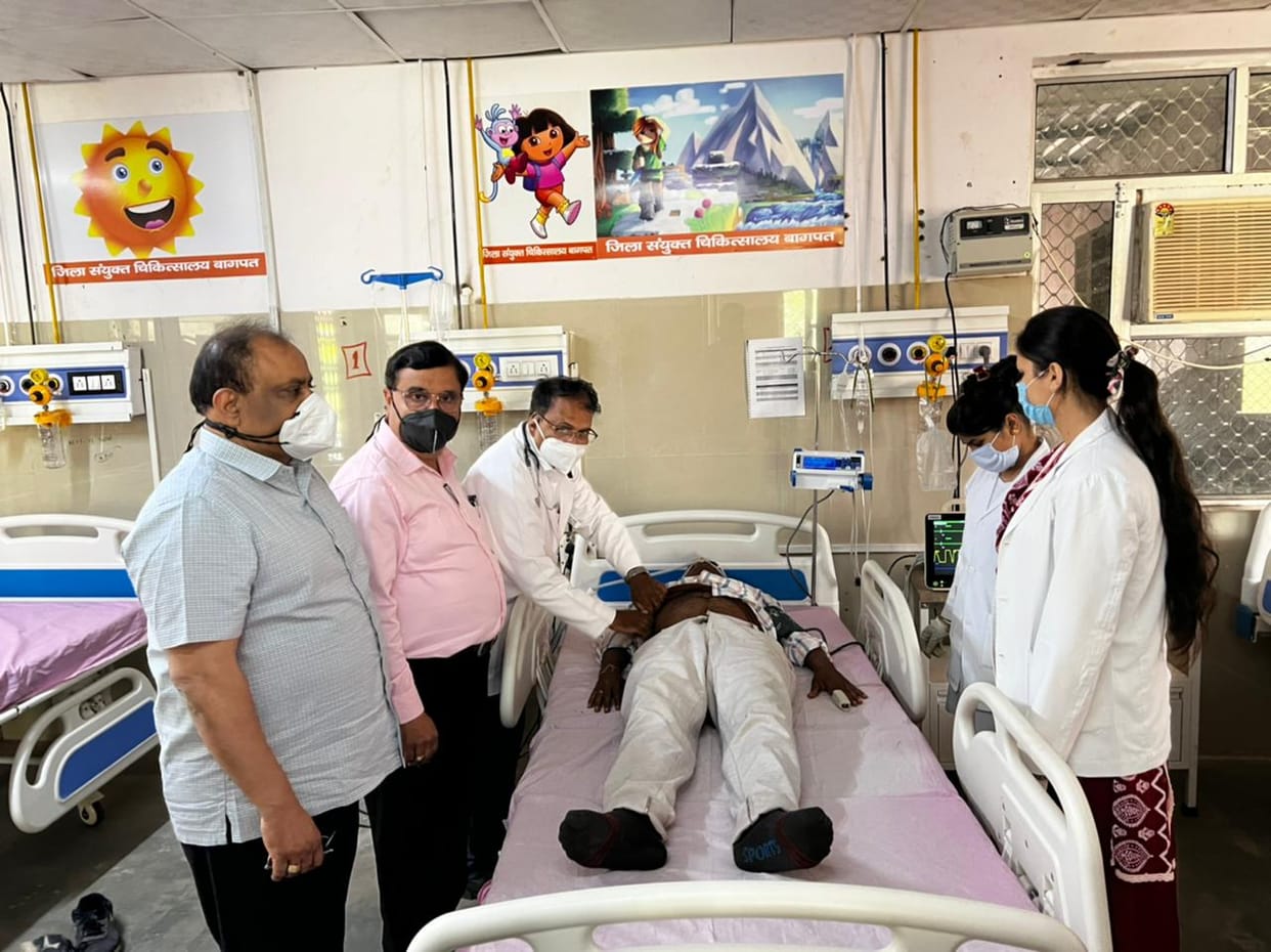 Joint Director tested health services in Mockdrill