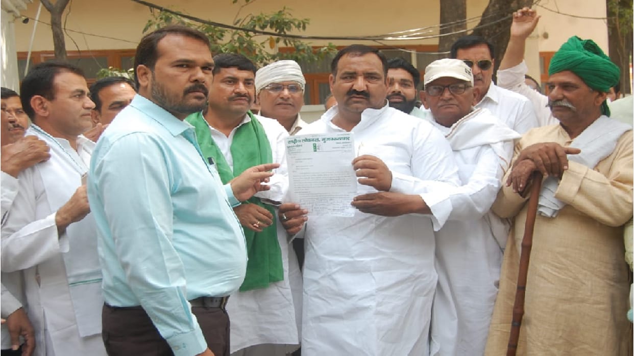 Muzaffarnagar News: BKU workers have warned to police in case of threat of Rakesh Tikait