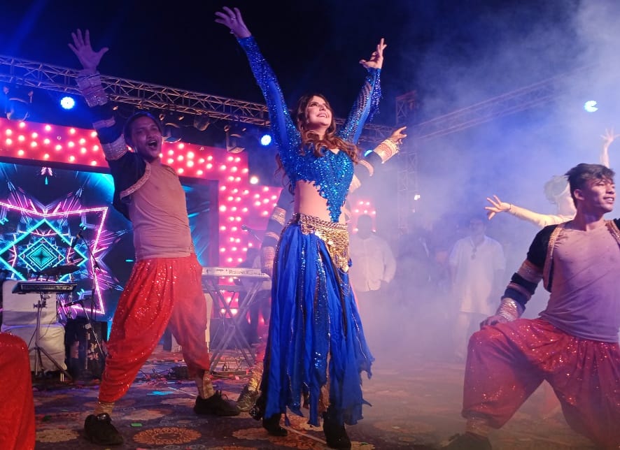 Bollywood celebrities including film actress Zareen Khan tied the knot