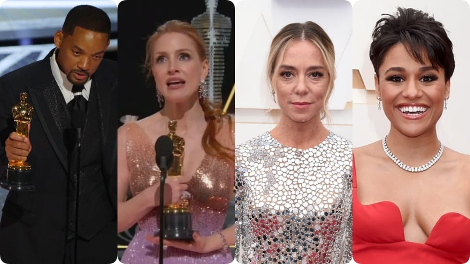 Oscars 2022: Full List of Academy Winners Coda Duke Will Smith jessica chastain