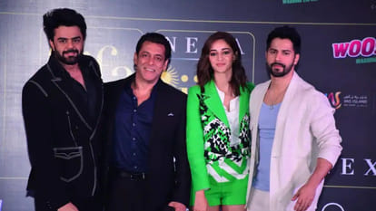 IIFA Awards 2022 Press Conference: Salman Khan, Varun Dhawan, Ananya Panday and Manish Paul are present in the event