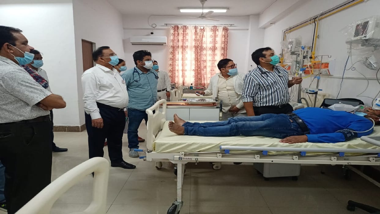 Health department did mock drill in Shahjahanpur regarding Corona
