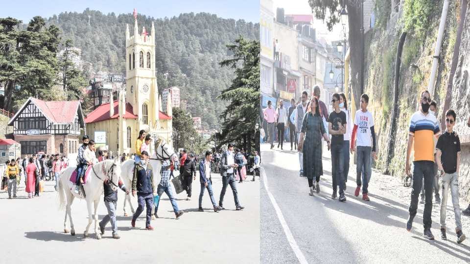 Summer tourist season: Due to the rise in the temperature in the plains, there is a rush of tourists in Himachal