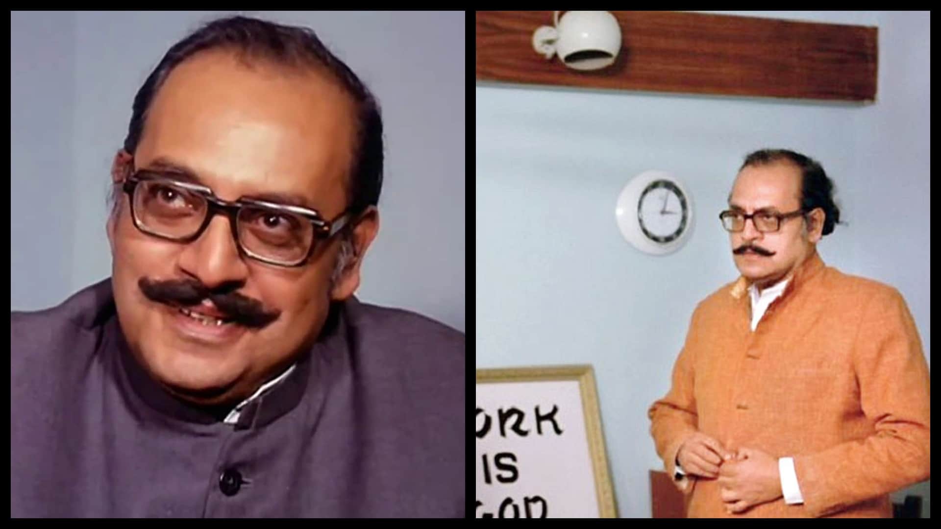Utpal Dutt 5 Best Comedy Movies Shaukeen Golmaal Naram Garam Kisi Se Na Kehna Angoor