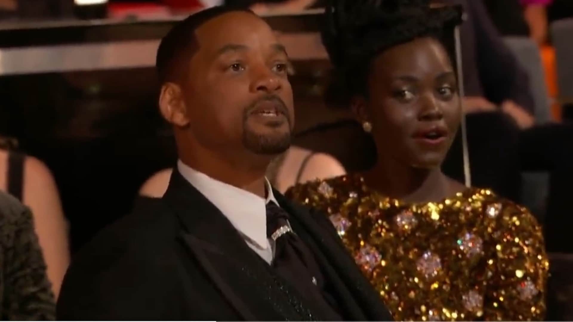 Oscars Awards 2022 Will Smith’s Oscar Night Punch Chris Rock krk react  Academy Awards