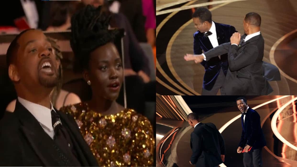 oscar 2022: 94th academy awards controversy will smith punches chris rock oscars 2022 watch video