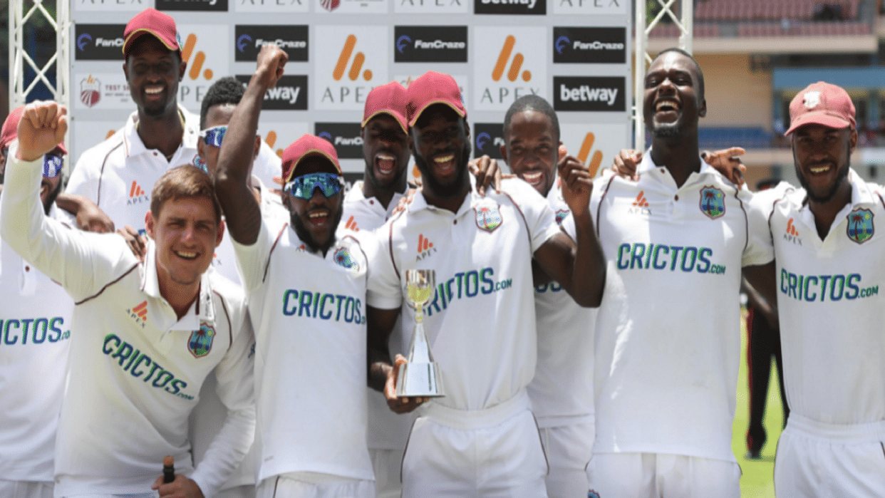 WI vs ENG: West Indies defeated england by 10 wickets in 3rd test, clinch botham richards trophy