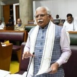 हरियाणा विधानसभा में सीएम मनोहर लाल