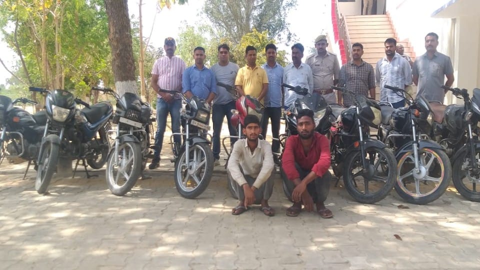 Two miscreants of vehicle thief gang arrested in mainpuri