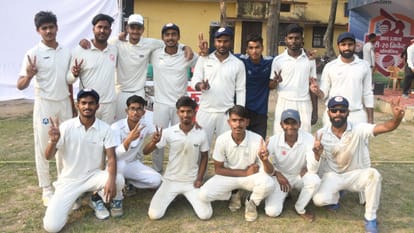 Amar Ujala T20 Cricket Competition Dona Cricket Academy and Lakshya Cricket Academy victorious