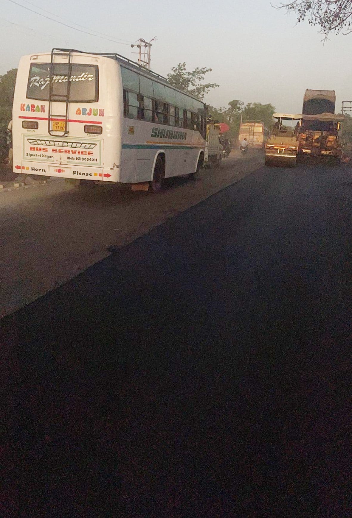 The company went back on its promise in the construction of the National Highway