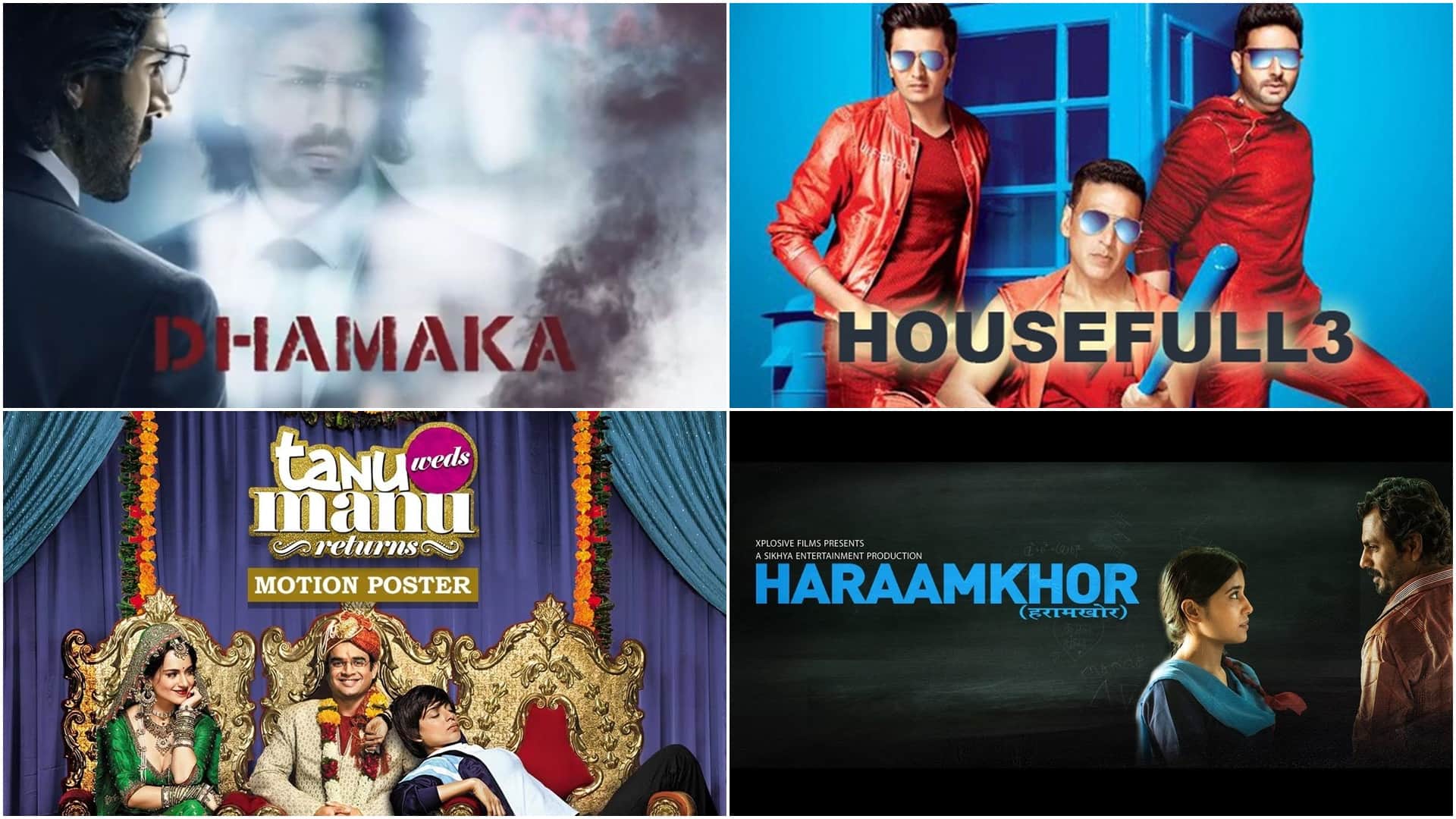 From dhamaka to haramkhor these are the List of  Bollywood  Films With Shortest Production Time