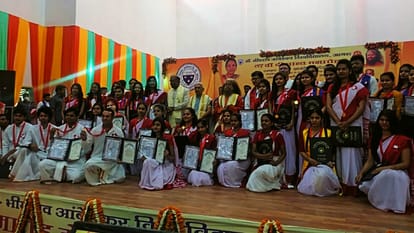 Governor Anandiben Patel attended the convocation ceremony of Doctor Bhimrao Ambedkar University Agra