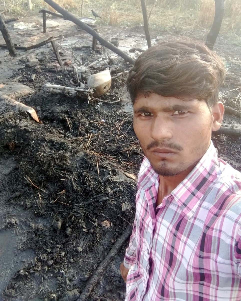 fire in five houses