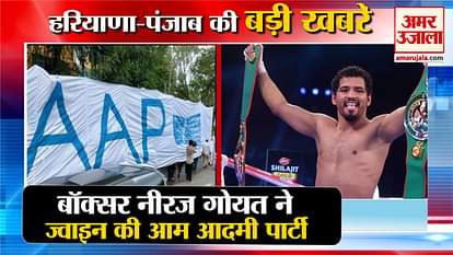Boxer Neeraj Goyat Joined Aam Aadmi Party Haryana News