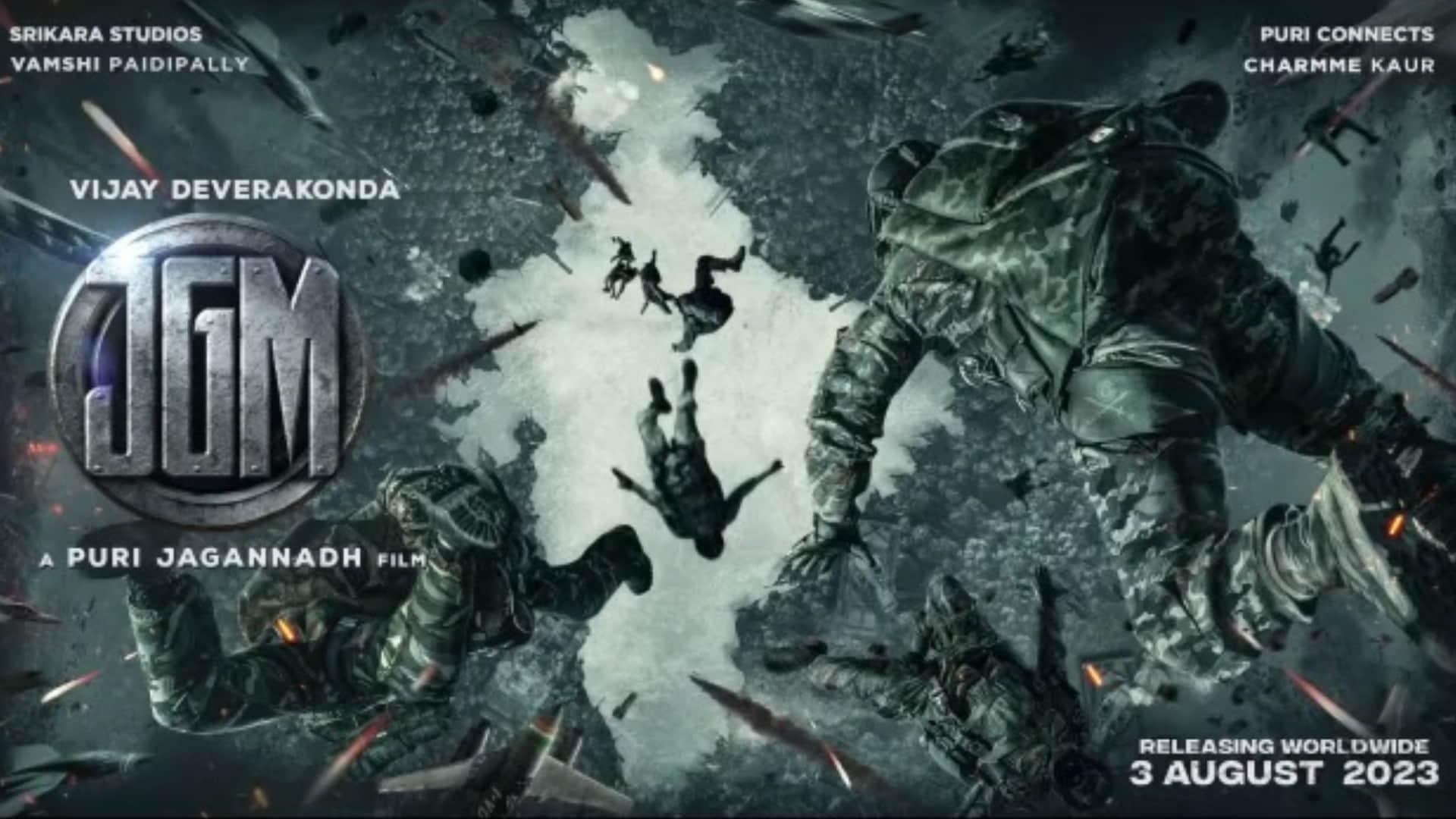 Vijay Deverakonda and Director Puri Jagannadh back with another movie JGM, a massive action drama to release next year