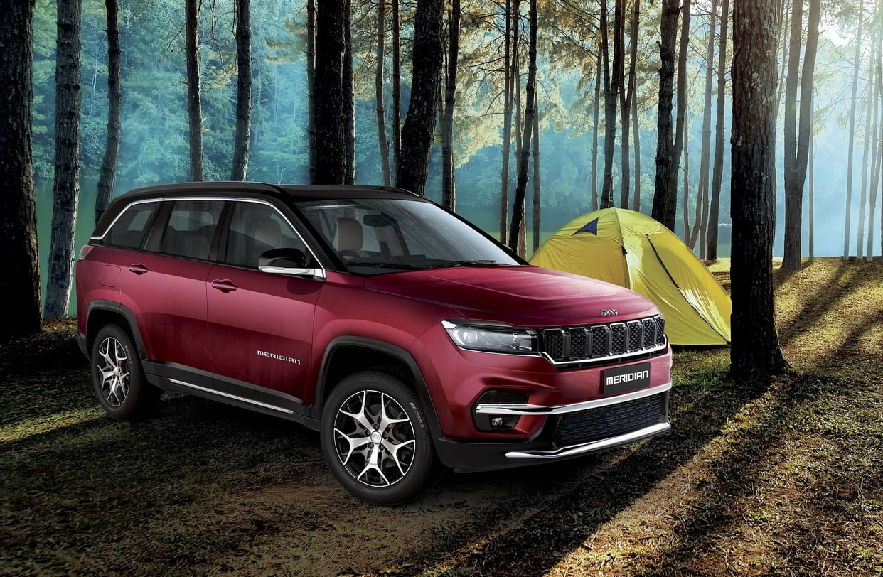 Jeep Meridian Bookings Open Jeep Meridian 3-row SUV Production starts jeep meridian launch date in india