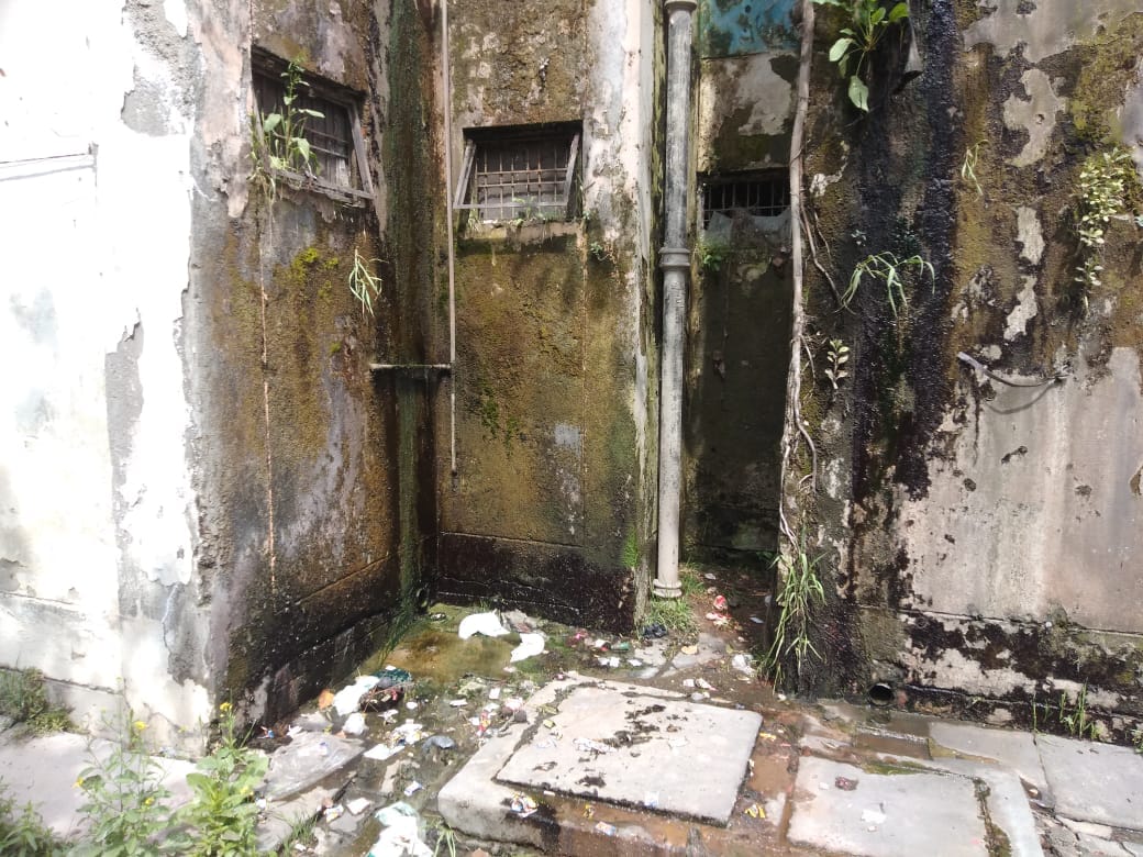 Sewer line choked... dampness in houses, don't swing in parks