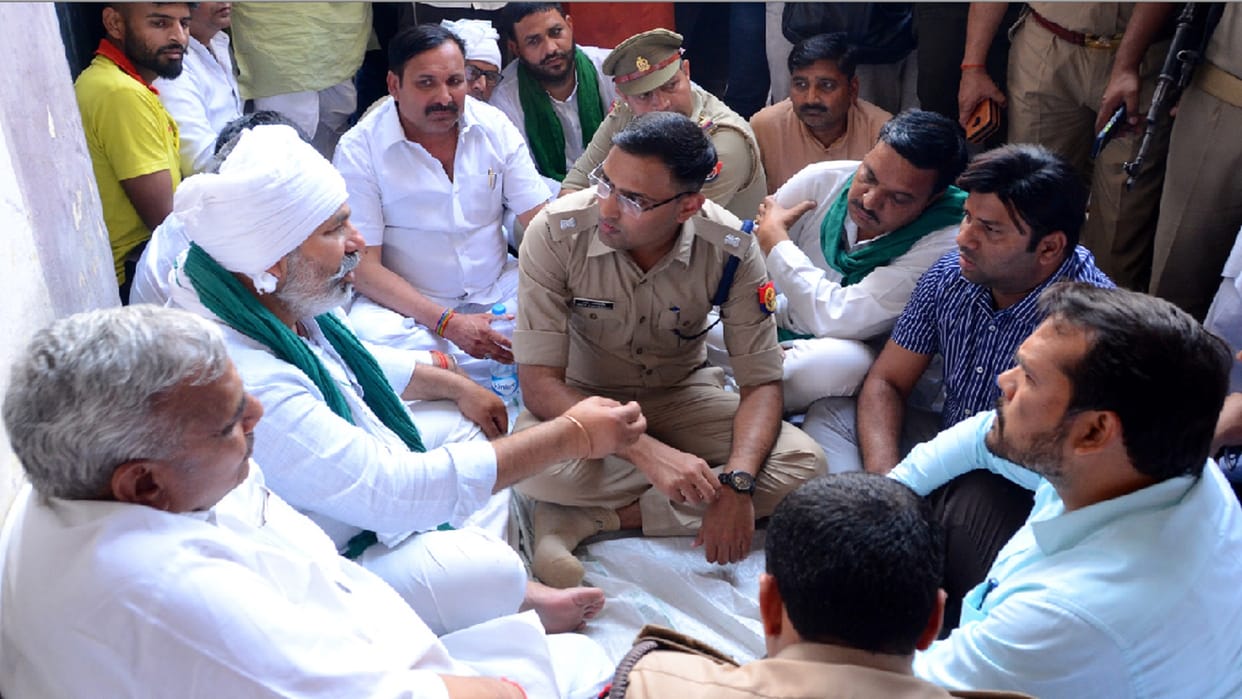 Muzaffarnagar News: police have ready for investigation after protest of BKU workers in arrested case