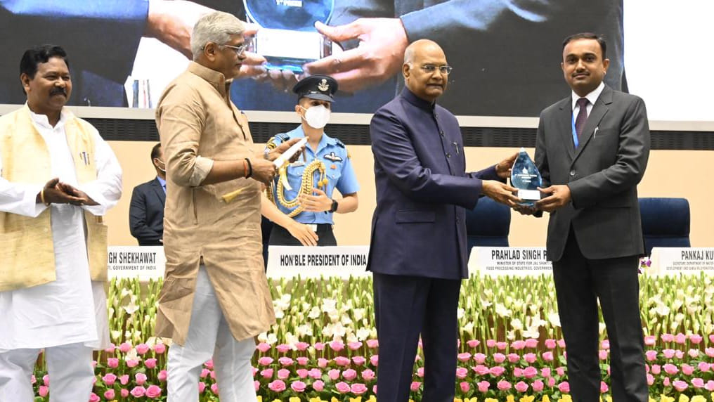 Shri Mata Vaishno Devi Shrine Board honoured National Water Award