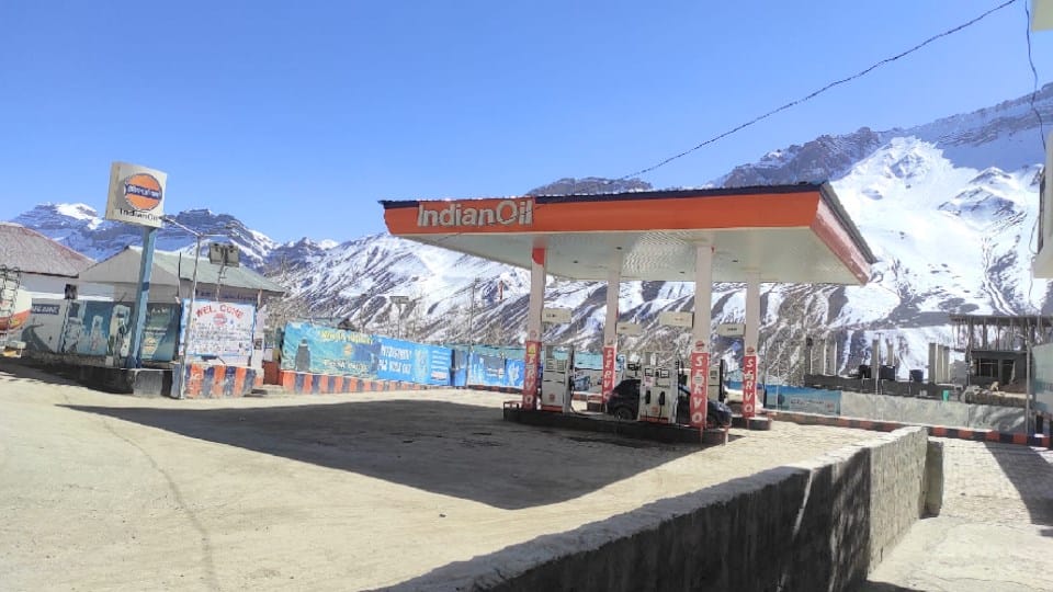 Inflation: Petrol price reached Rs 104.54 per liter in Kaza himachal