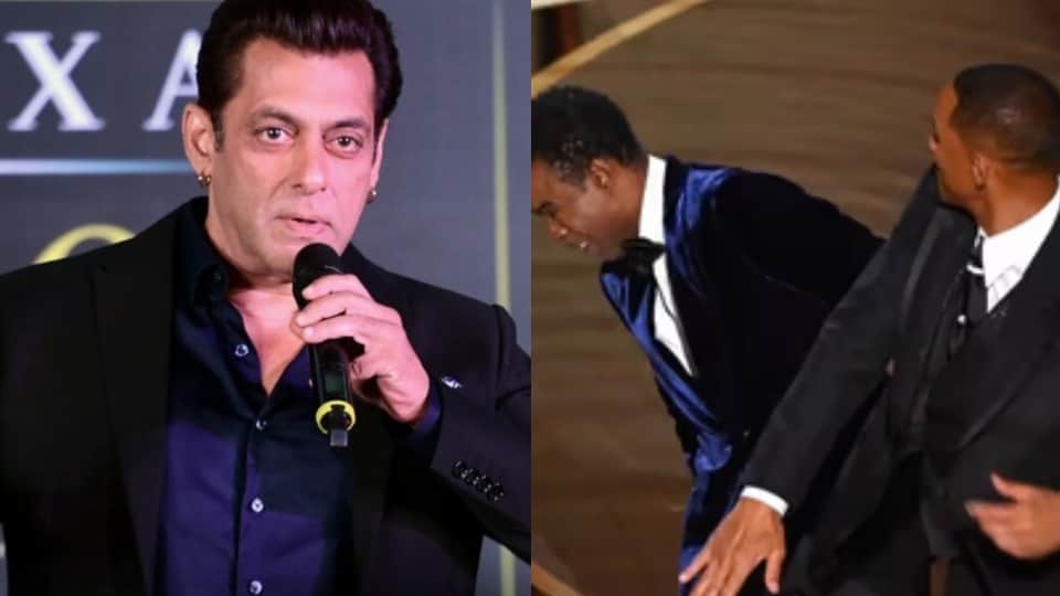 salman khan reaction on Oscar 2022 chris rock and will smith fight said host should be sensitive