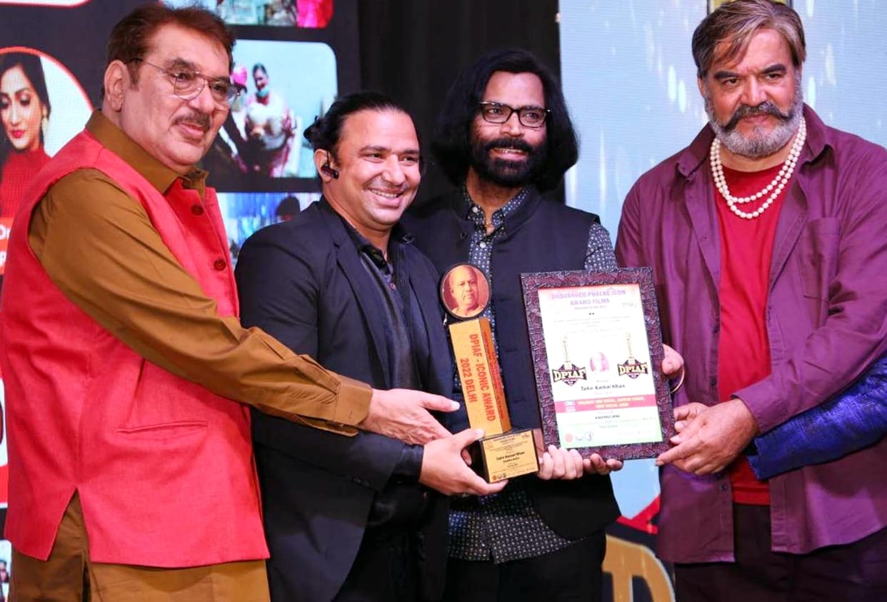 Tahir Kamal conferred with Dadasaheb Phalke Icon Award