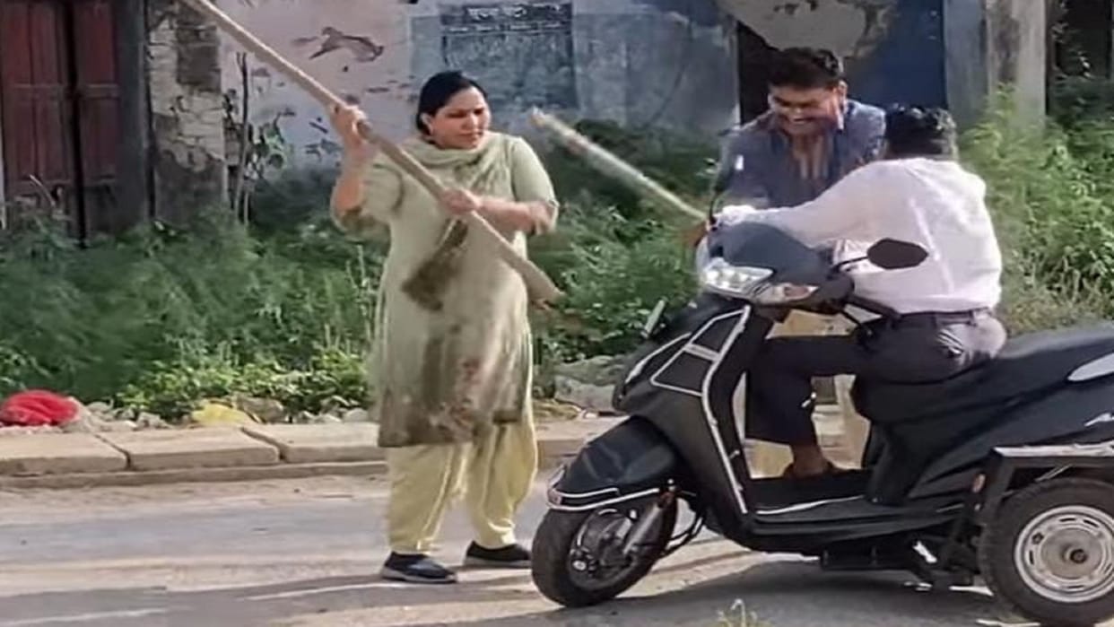 Divyang attacked with sticks in school dispute