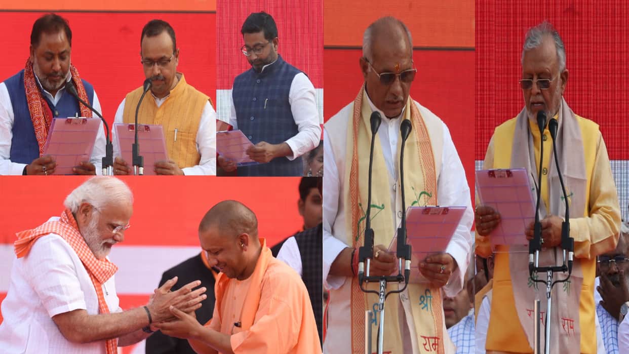 Yogi 2.0 Cabinet Big Responsibility To New Faces In Yogi Cabinet Old Department To Five Ministers, Suresh Kumar Khanna Stature Reduced