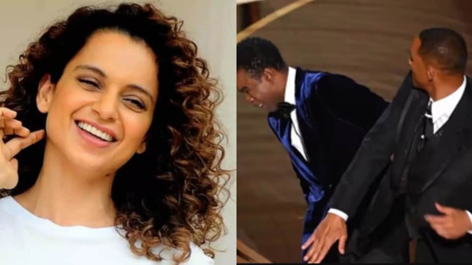 Oscar 2022 Kangana Ranaut share post for will smith and chris rock fight and will is sanghi