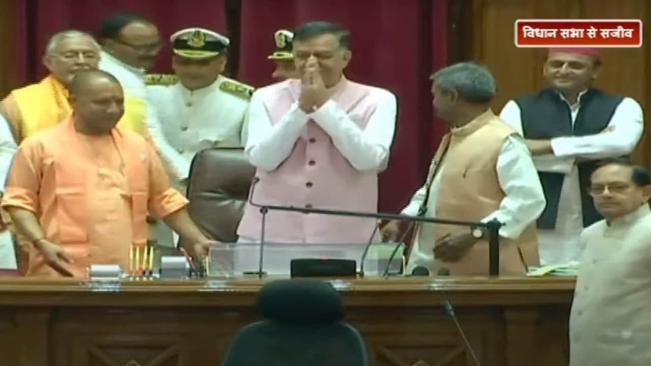 BJP Senior MLA Satish Mahana Became Speaker of UP Vidhan Sabha CM Yogi AdityaNath Akhilesh Yadav News in Hindi