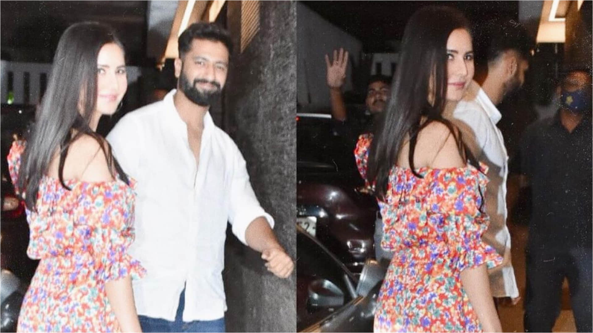 katrina kaif outing with husband vicky koushal wore summer perfect floral mini dress worth 2 lakh