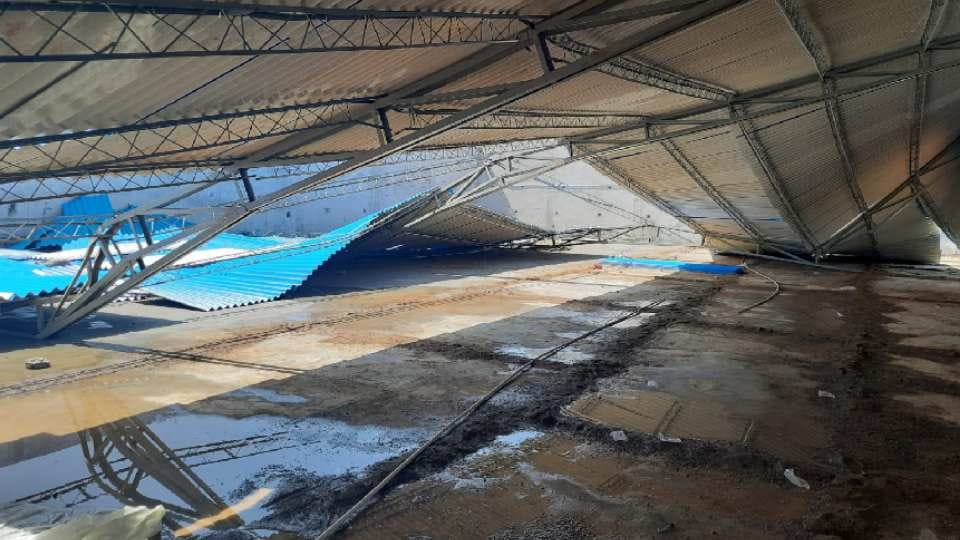 Two women died due to collapse of warehouse shed in Zirakpur