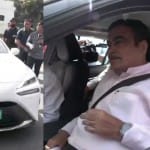 Nitin Gadkari Hydrogen Car Toyota Mirai