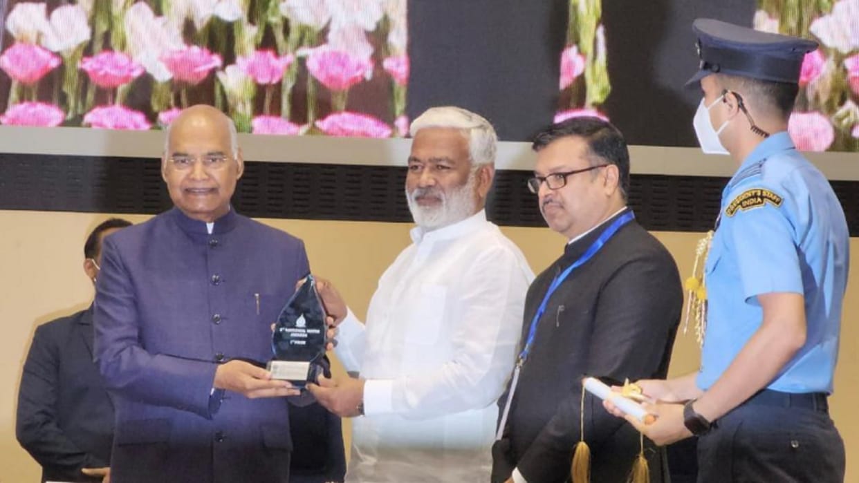 Uttar Pradesh gets third National Water Award