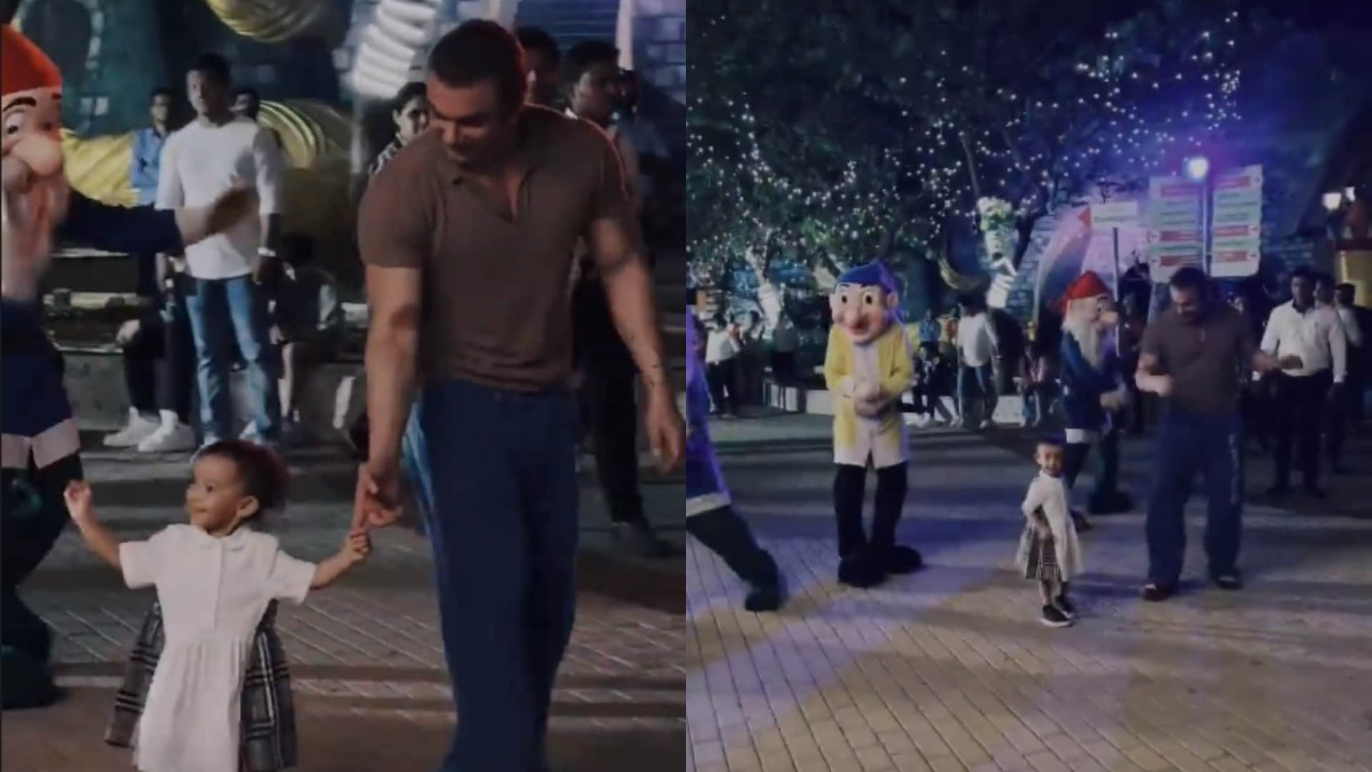 Salman Khan share glimpse of his sister Arpita Khan and Aayush Sharma son Ahil Sharma's birthday party, share video