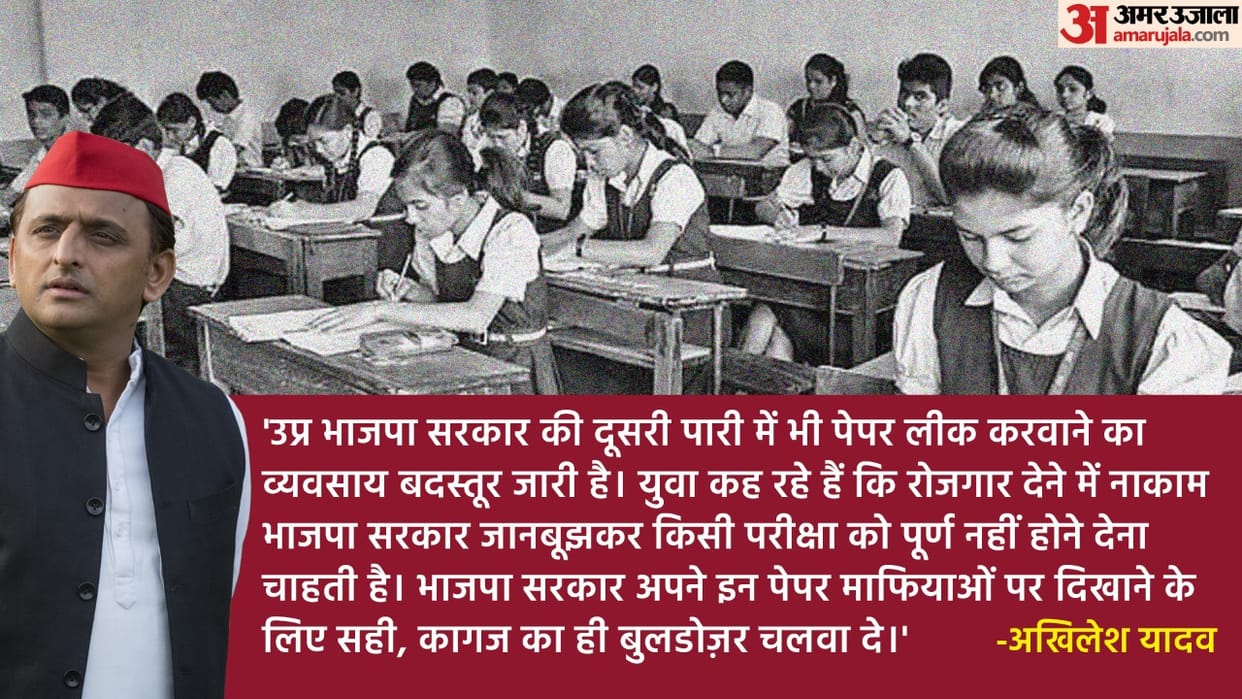 UP Board Paper Leak 2022: UP Board Class 12 English Paper Leaked, UPTET Paper was Also Leaked Before Exam News in Hindi